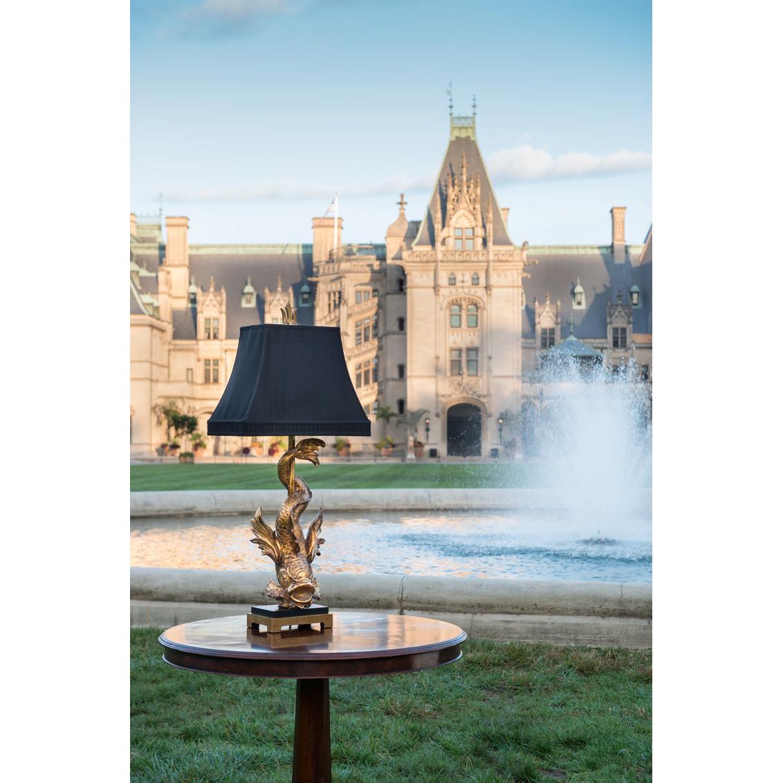 Wildwood Imperial Gold Dragon Lamp