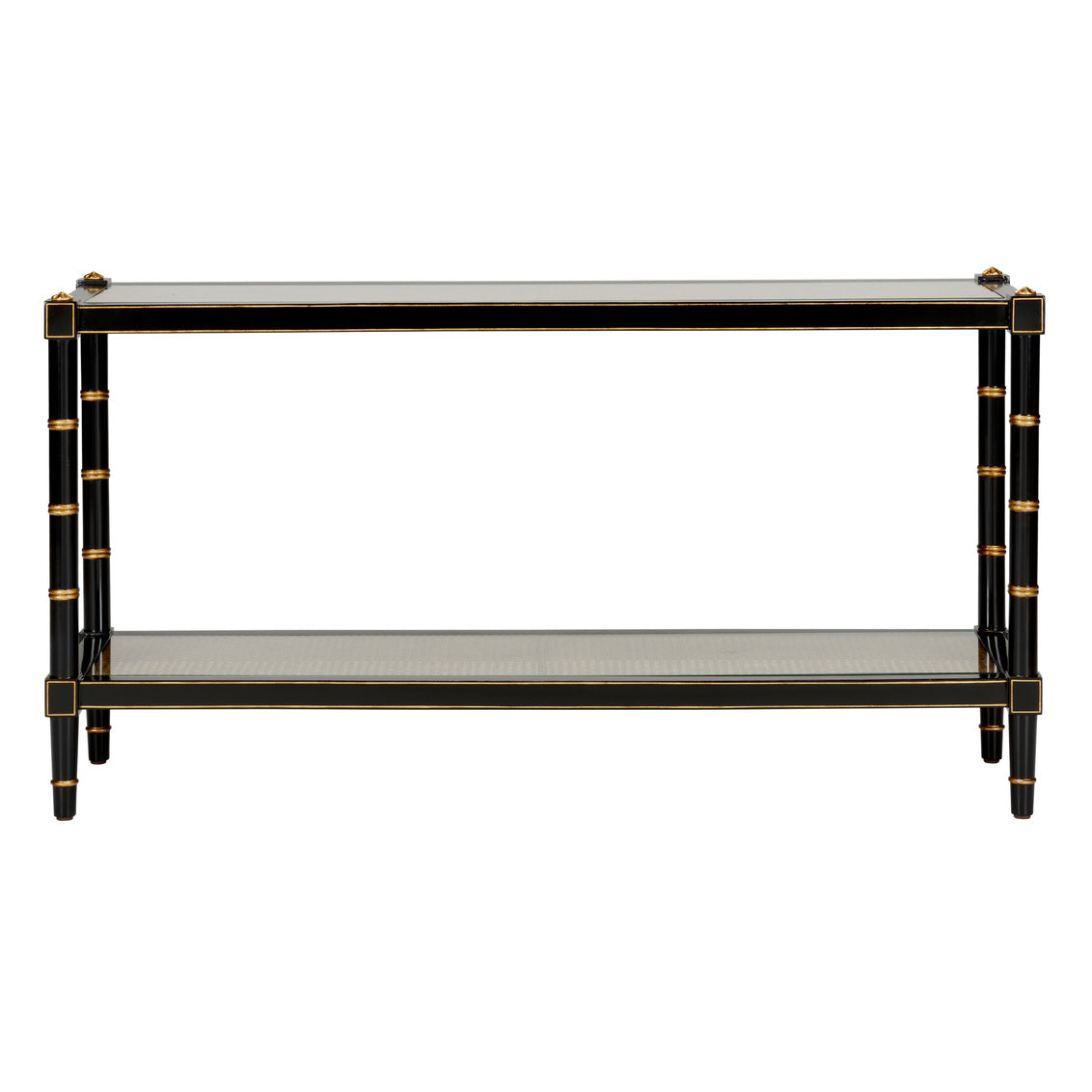 Chelsea House Conner Cane Console Table