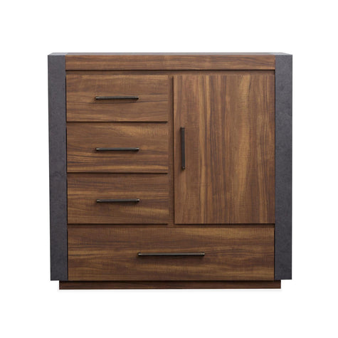 Magnussen Home Jensen Tavern Brown Door Chest