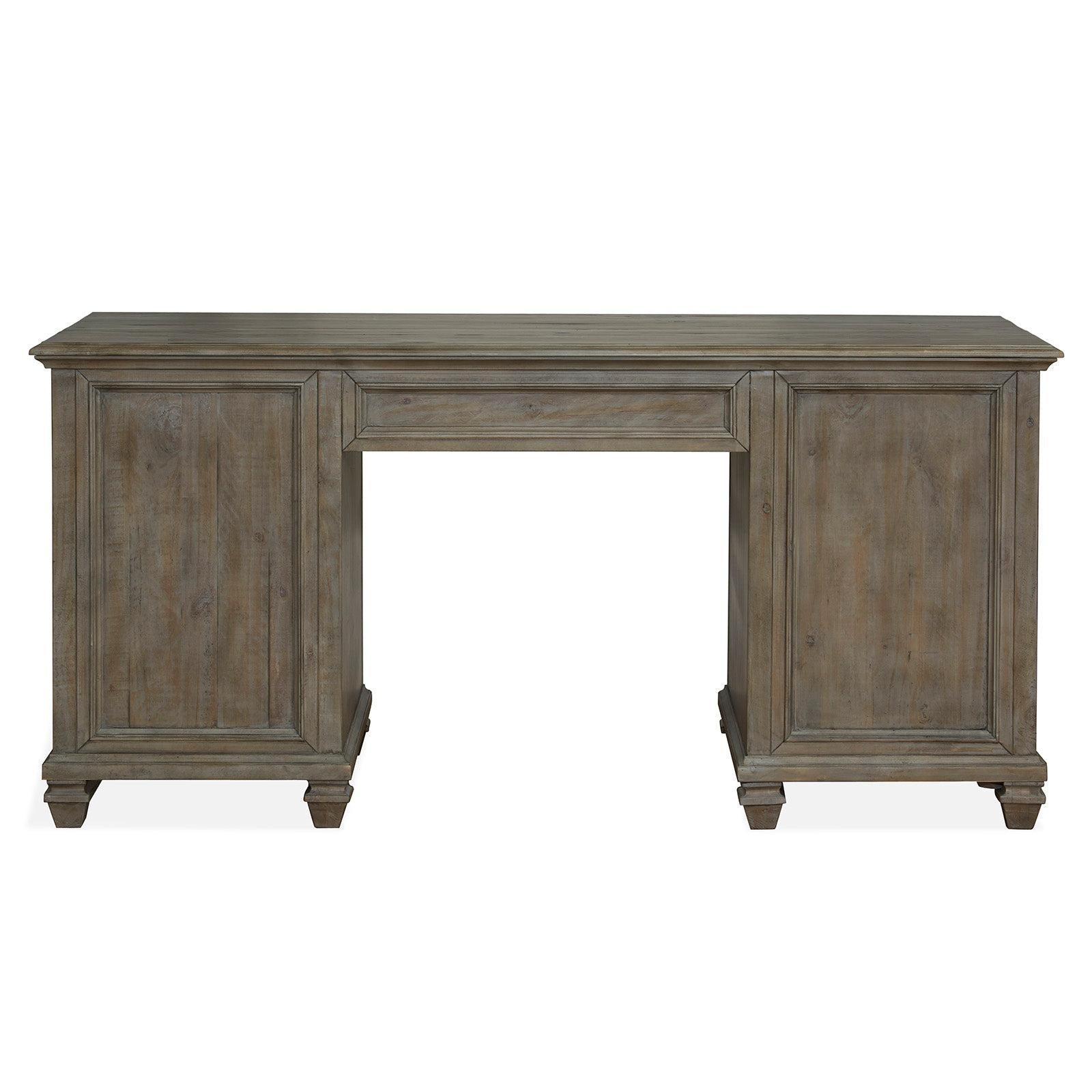 Magnussen Home Lancaster Dovetail Grey Executive Desk