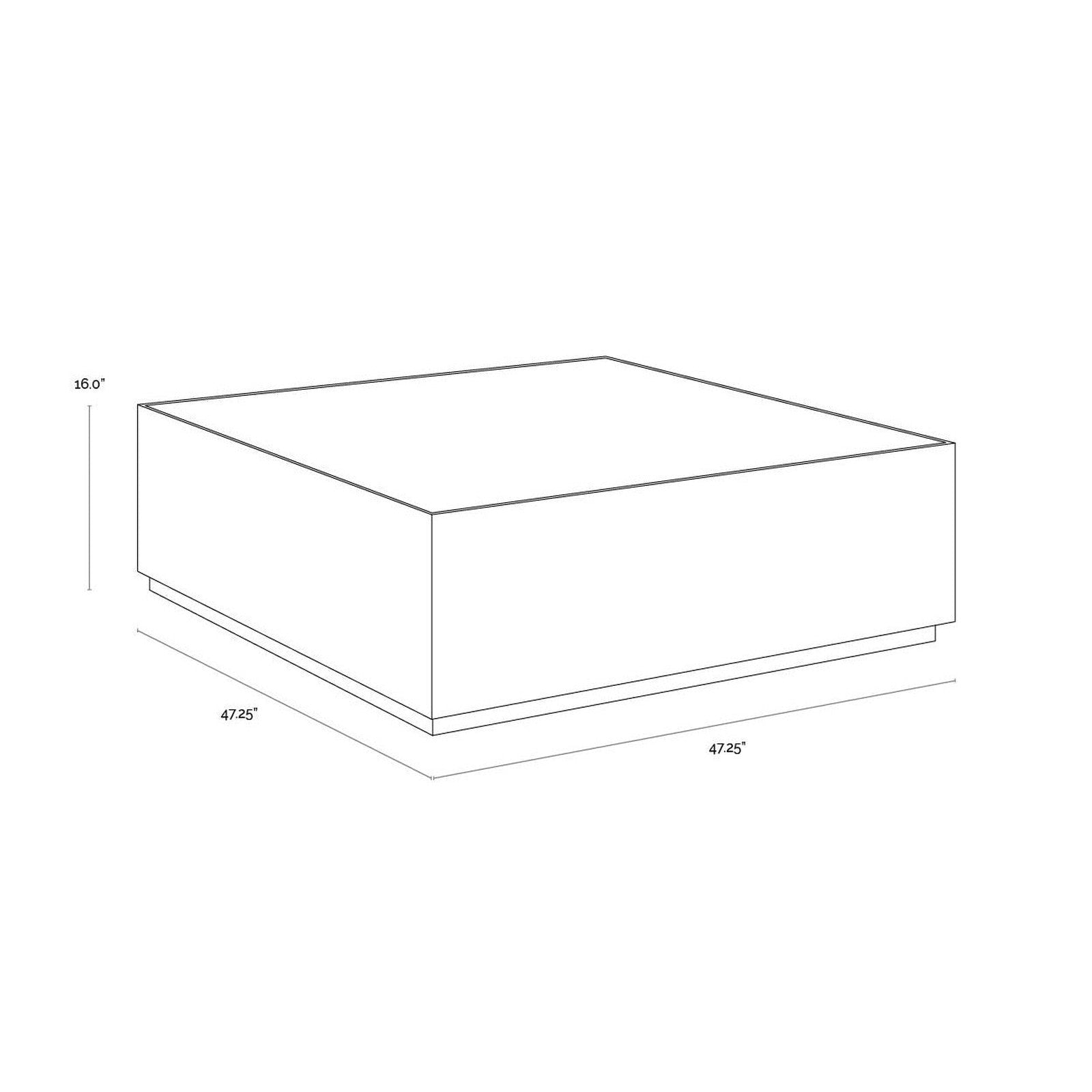 Sunpan Selah Coffee Table