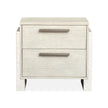 Magnussen Home Lorelei Misty Cloud Drawer Nightstand