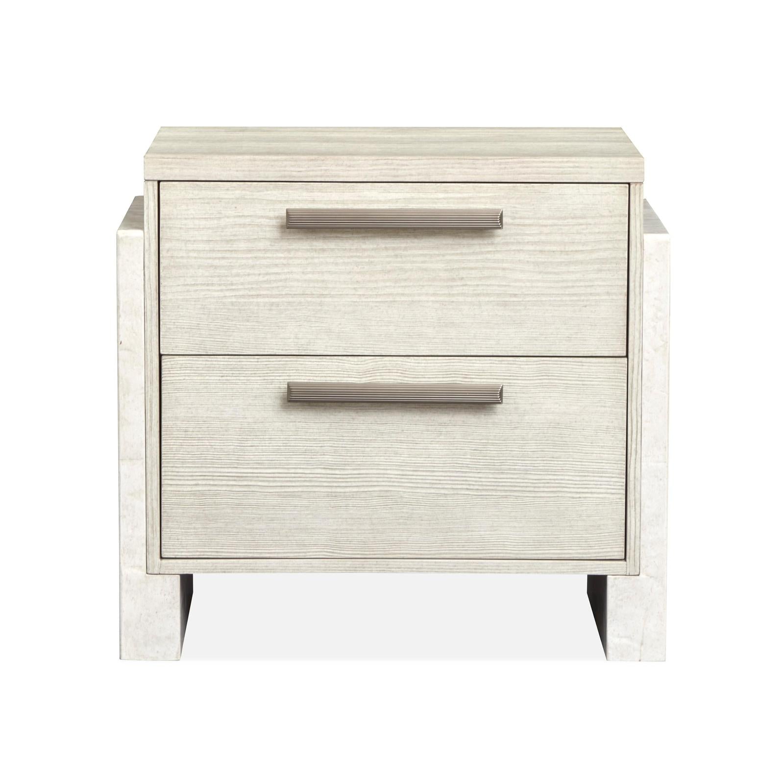 Magnussen Home Lorelei Misty Cloud Drawer Nightstand