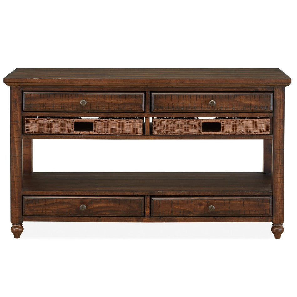 Magnussen Home Cottage Lane Coffee Sofa Table