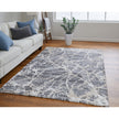 Feizy Mynka 39IDF Transitional Abstract in Gray/Ivory