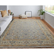 Feizy Corbitt 0611F Traditional Oriental in Gray/Gold