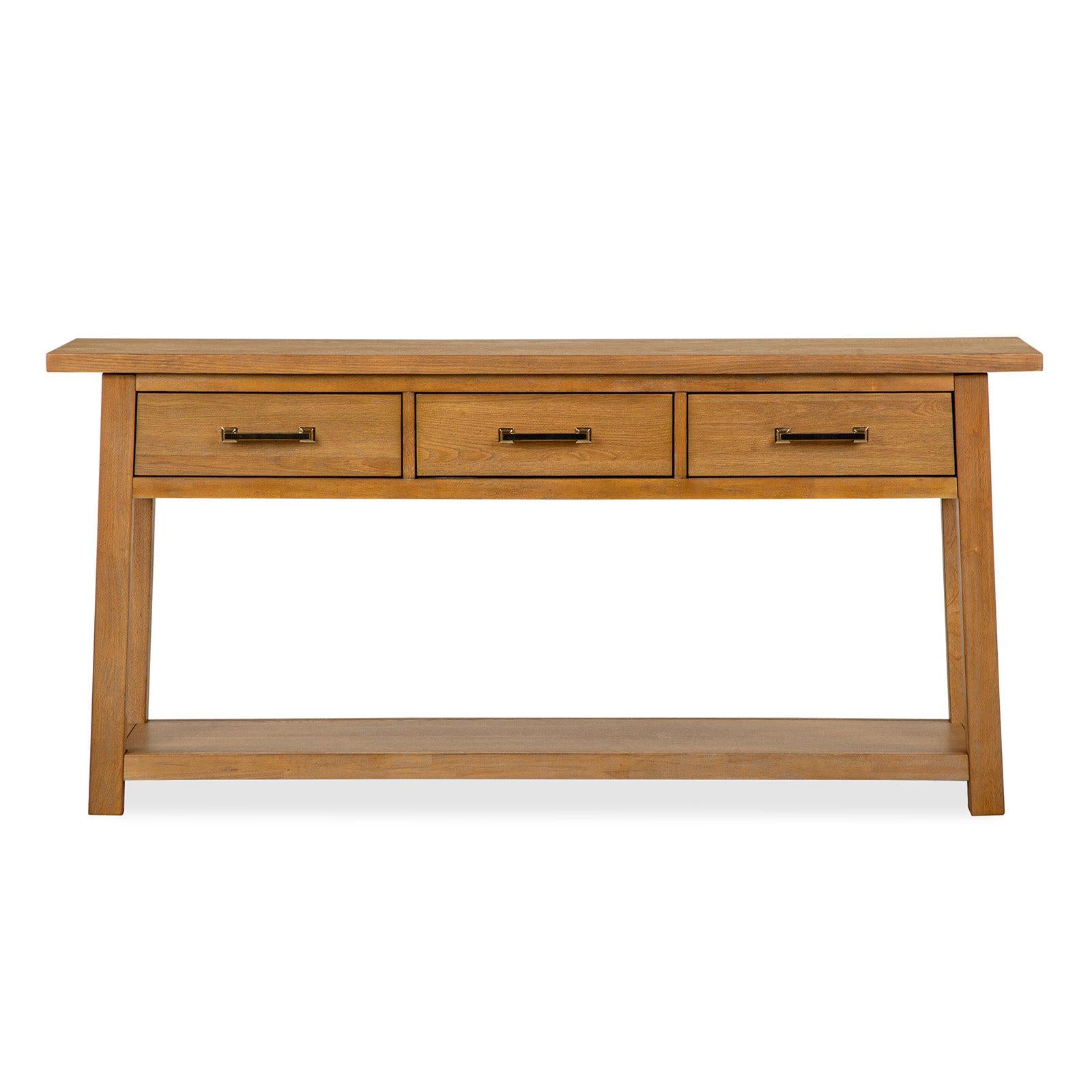 Magnussen Home Lindon Belgian Wheat Rectangular Sofa Table