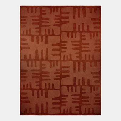 Global Views Rust Duafe Rug