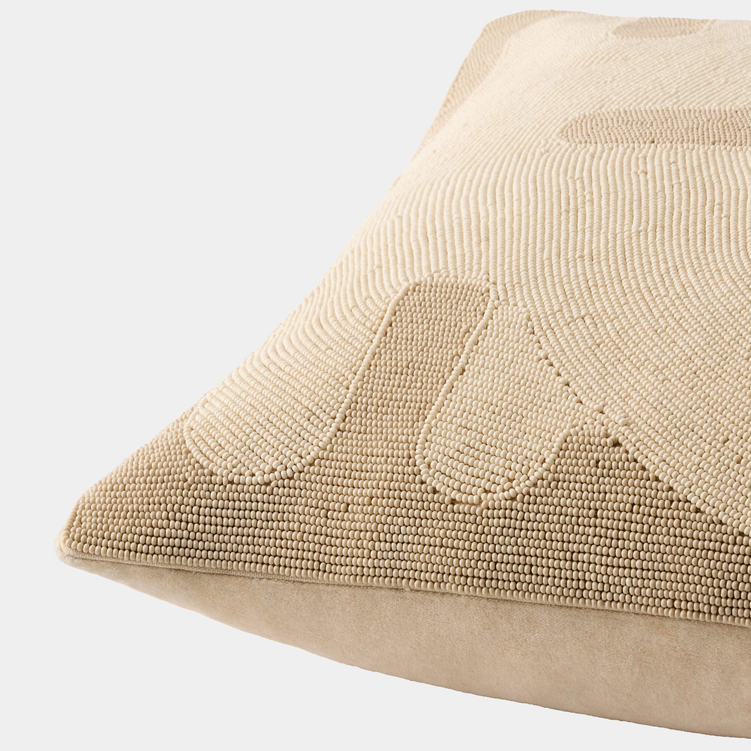 Global Views Carthago Beaded Pillow