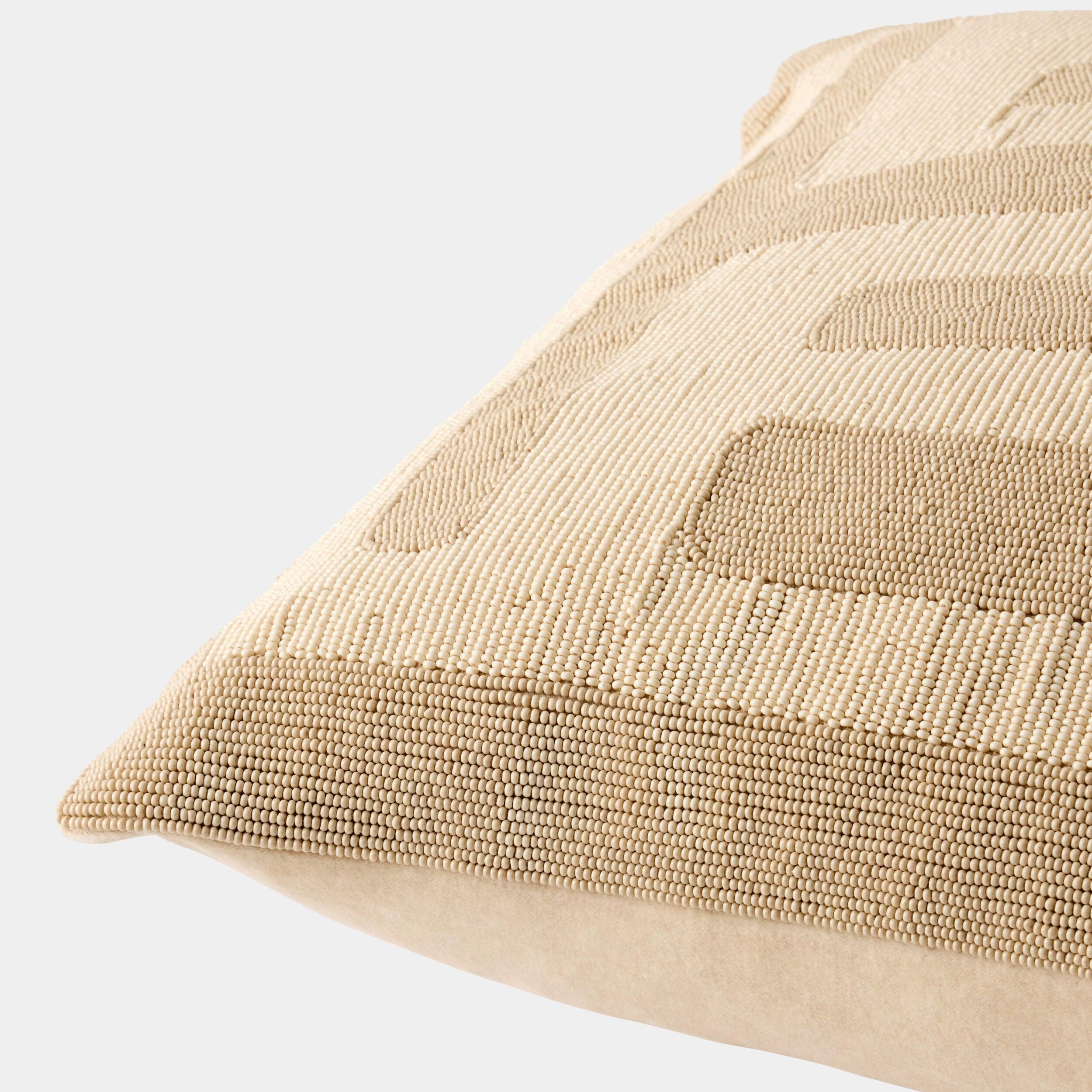 Global Views Carthago Beaded Pillow
