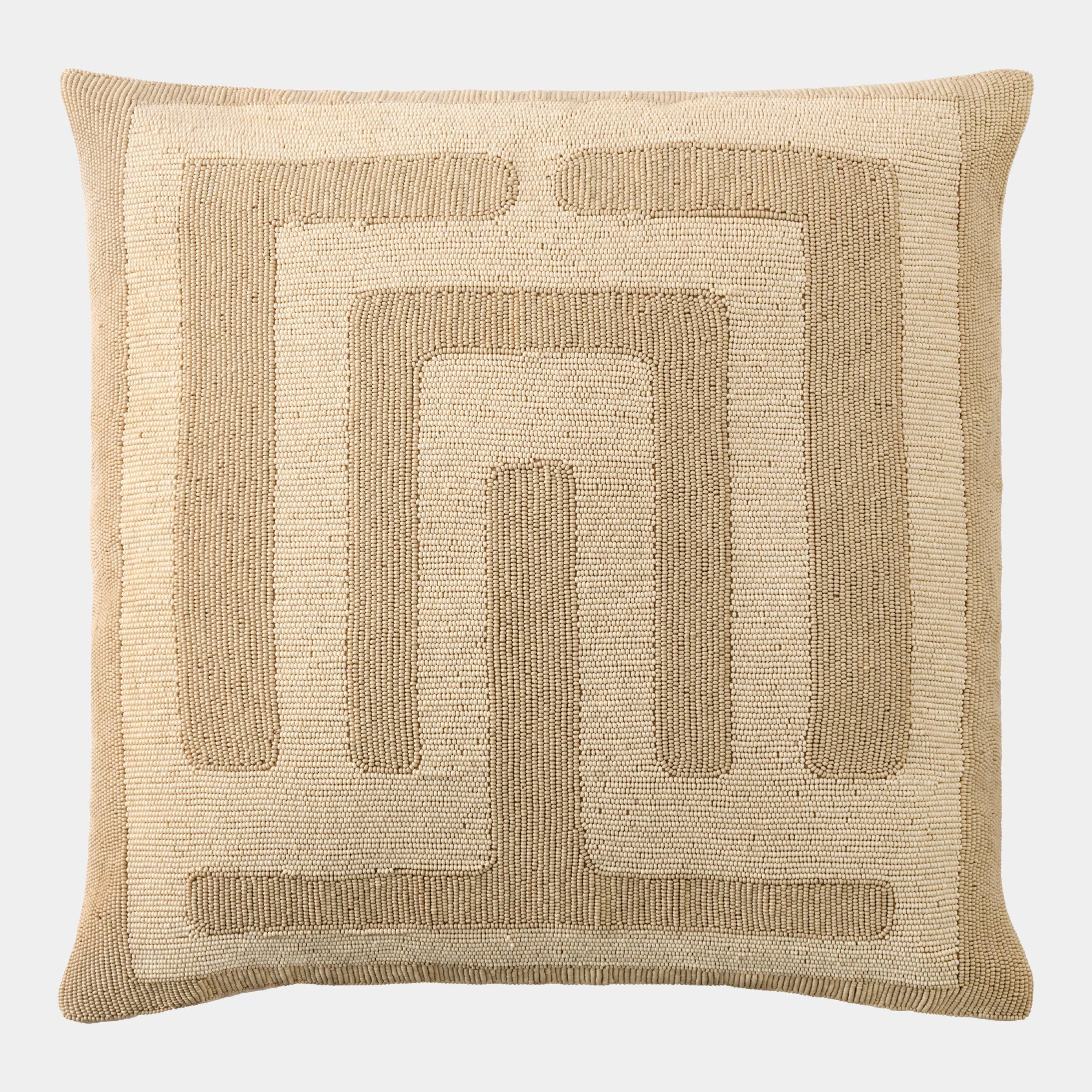 Global Views Carthago Beaded Pillow