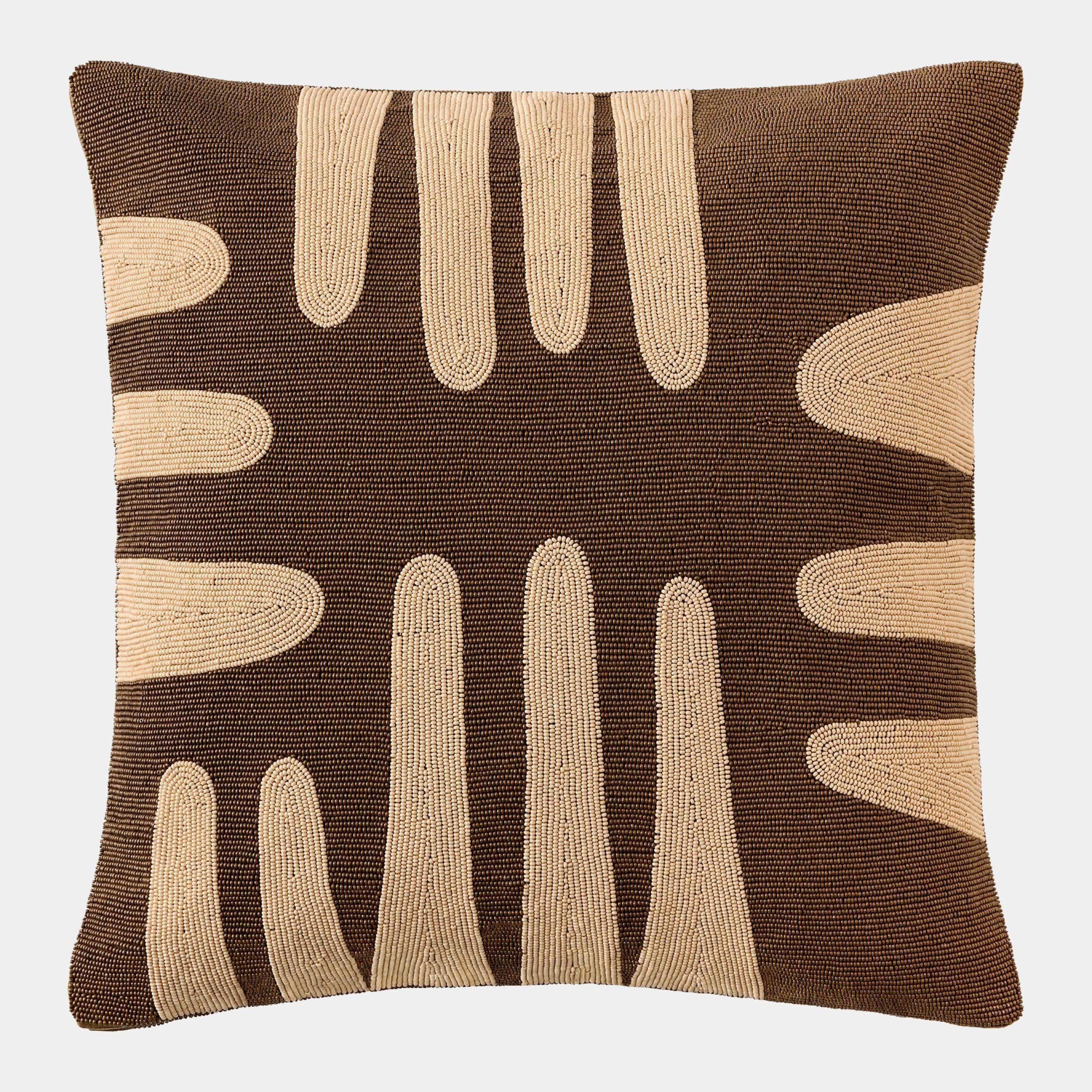 Global Views Carthago Beaded Pillow