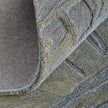 Feizy Kawai 8982F Modern Abstract Rug in Blue/Green/Gray