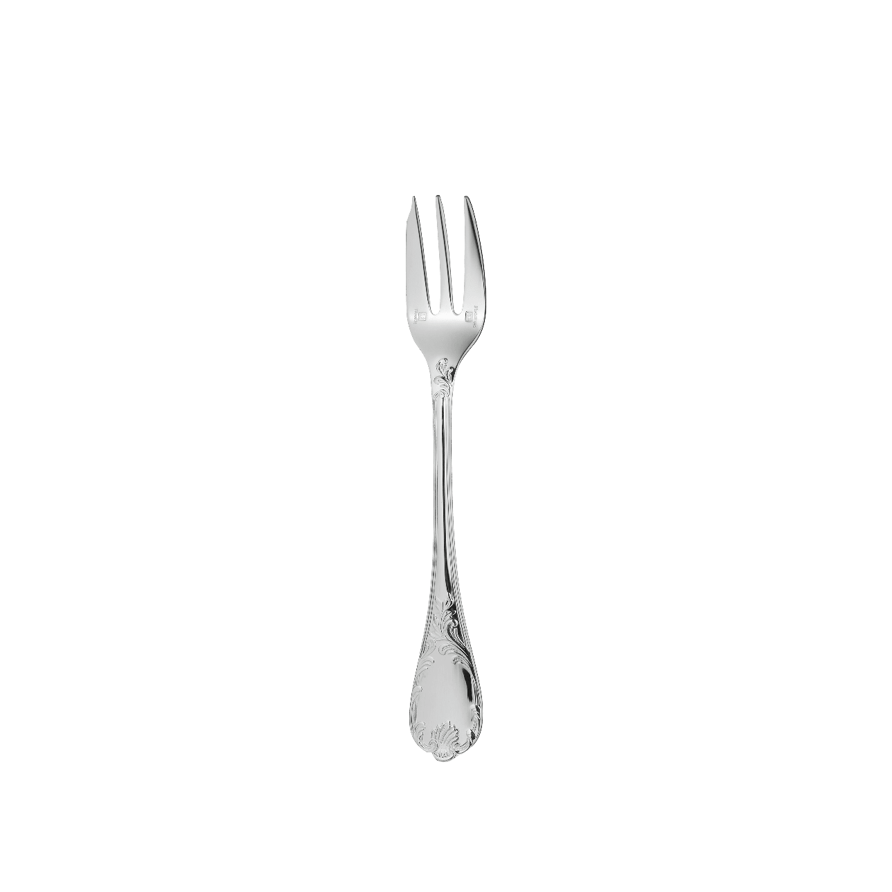 Christofle Marly Silver Plated Cake Fork