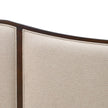 Michael Amini Camellia Field Queen Upholstered Bed - Warm Pecan