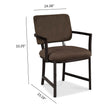 Pulaski Furniture Modern Mosaic Brown Upholstered Arm Chair Two Pack