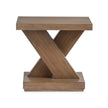 Magnussen Home Lansbury Antique Wheat Rectangular End Table