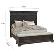 Pulaski Furniture Hickory Creek Brown Velvet Bed
