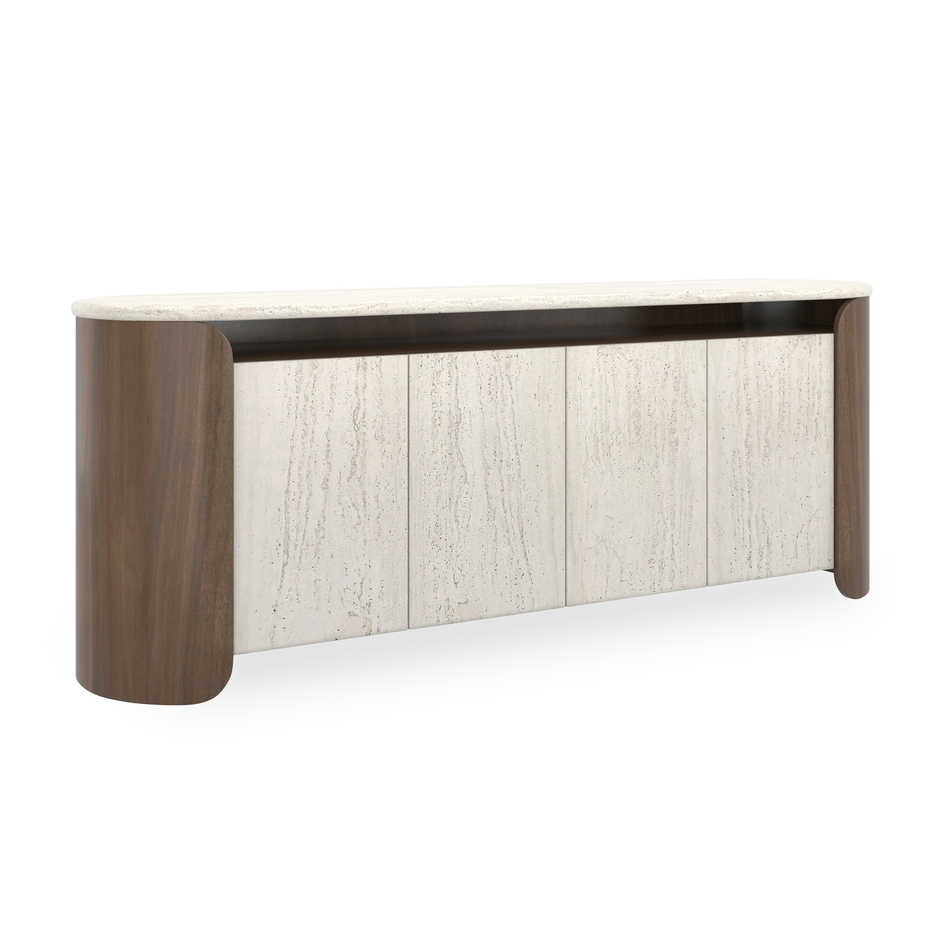 Caracole Classic Fleur Open Sideboard