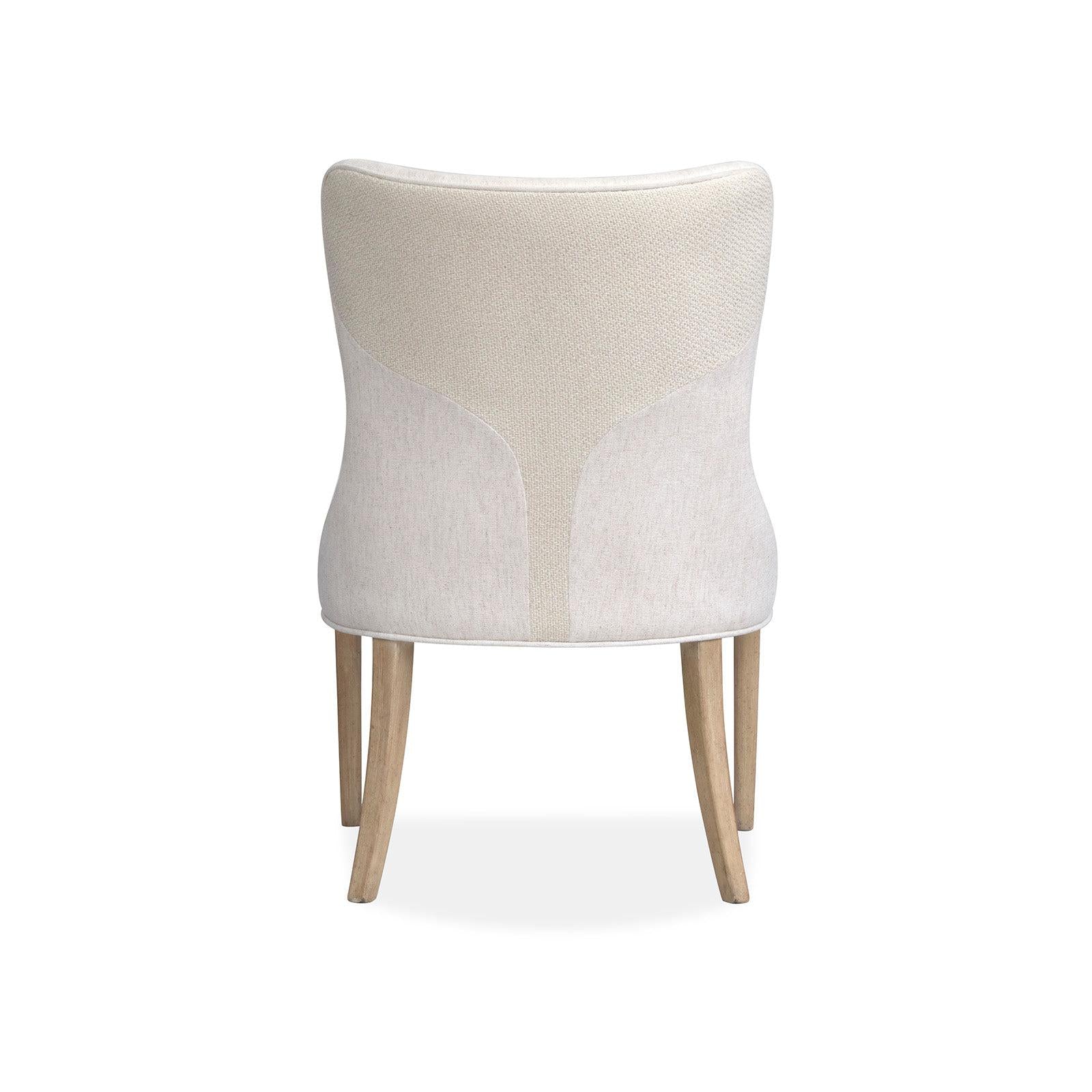 Salt Life Home Sunset Cove Sanibel Brown Upholstered Host Chair Two Pack