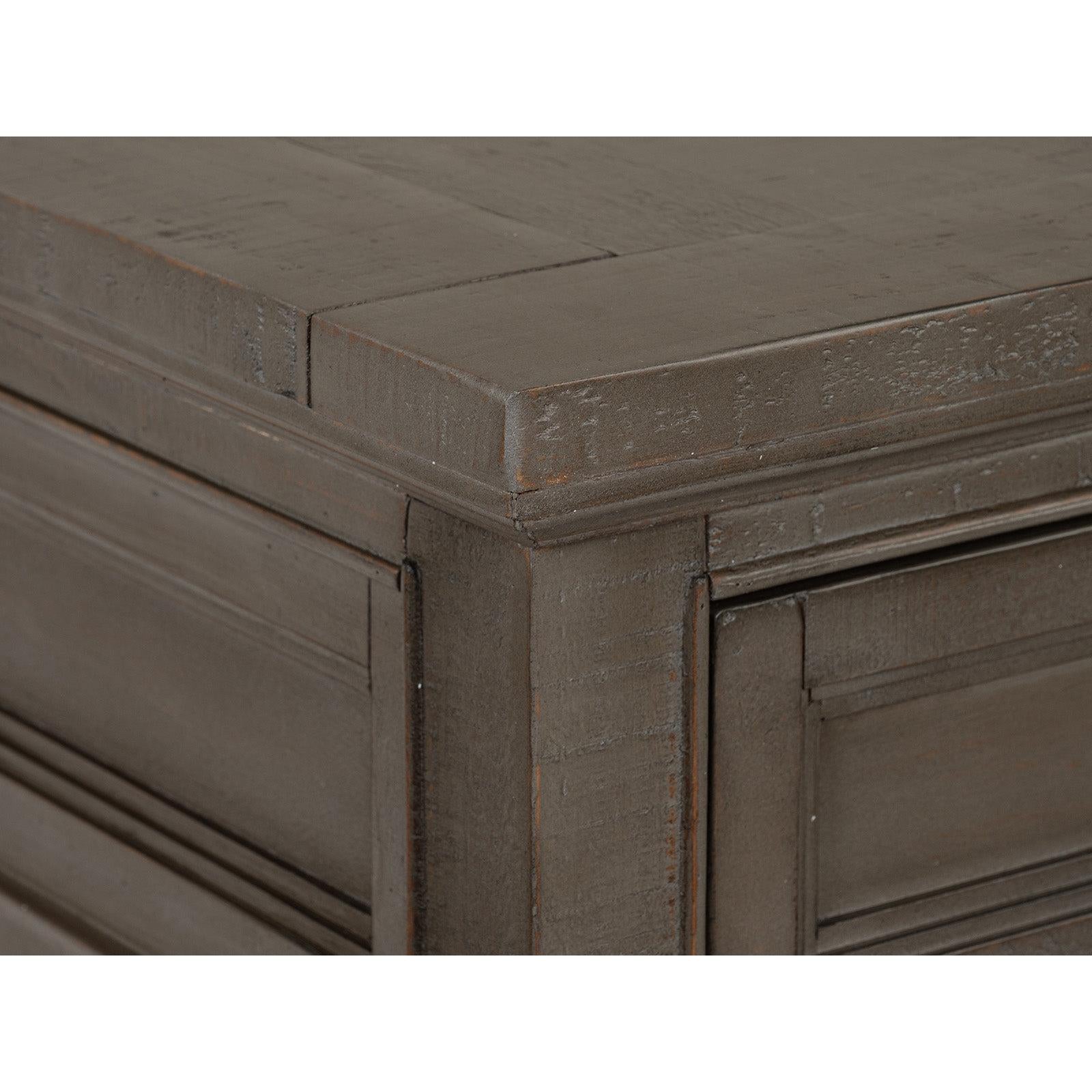 Magnussen Home Paxton Place Dovetail Grey Rectangular Sofa Table
