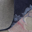 Feizy Kawai 8985F Modern Abstract Rug in Pink/Blue/Ivory
