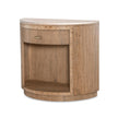 Century Furniture Monterey Demilune Nightstand & Stone