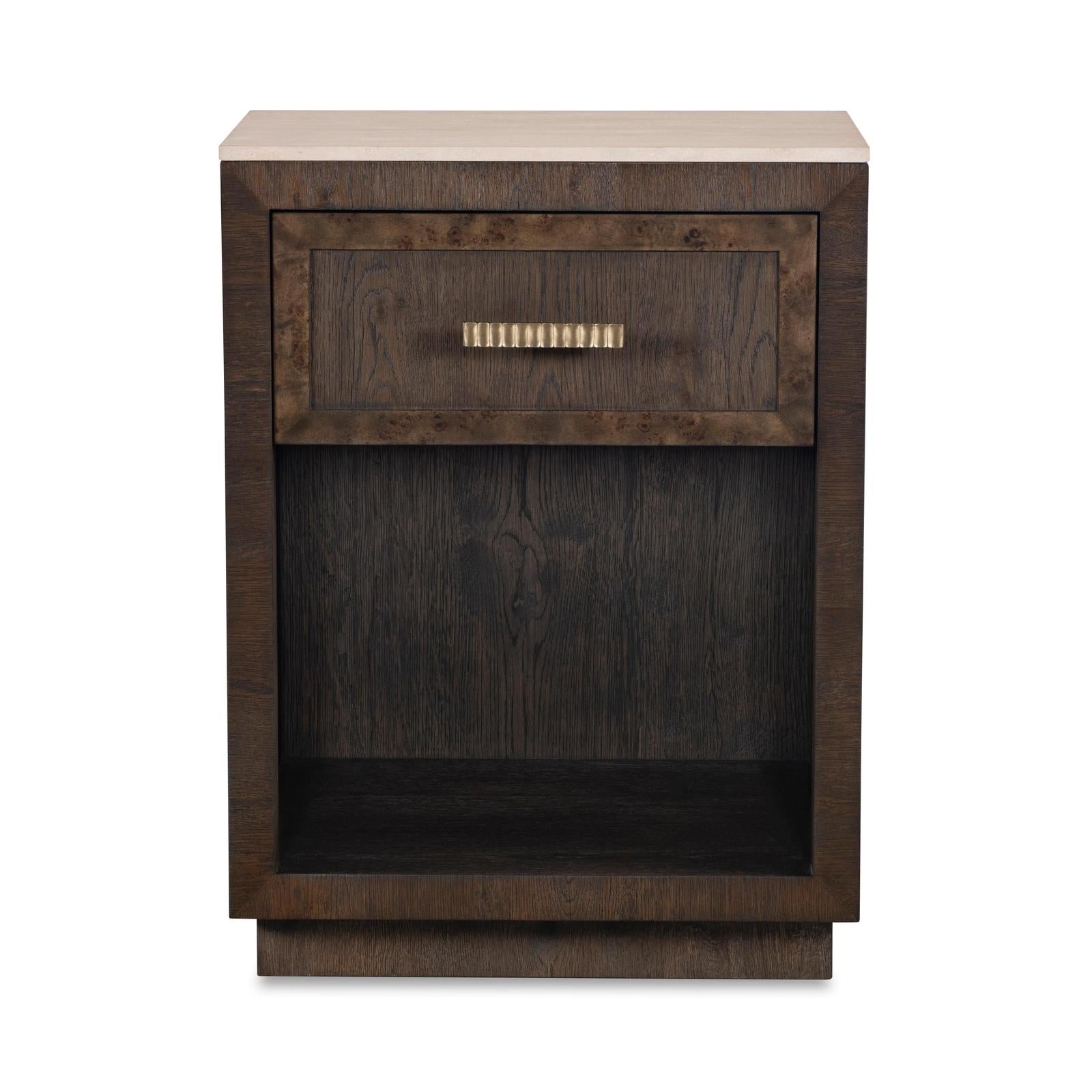 Century Furniture Monterey Small Nightstand & Stone