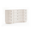 Pulaski Furniture Vivienne Whisper White Drawer Dresser
