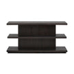 Magnussen Home Shaffer Velvet Roast Rectangular Sofa Table