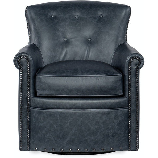 Hooker Furniture Swivel Club Chair - Blue