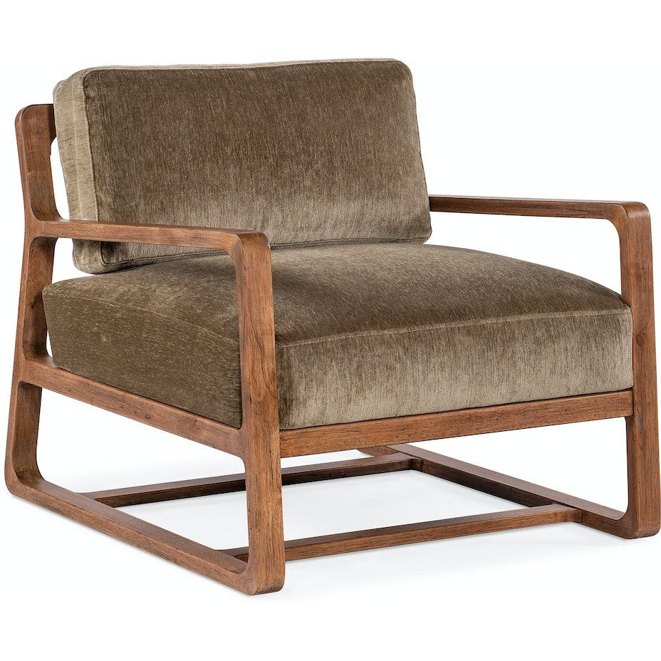Hooker Furniture Moraine Accent Chair Wood Arms — Grayson Living