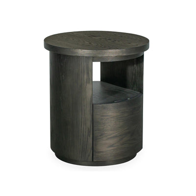 Magnussen Home Bosley Coffee Bean Round End Table