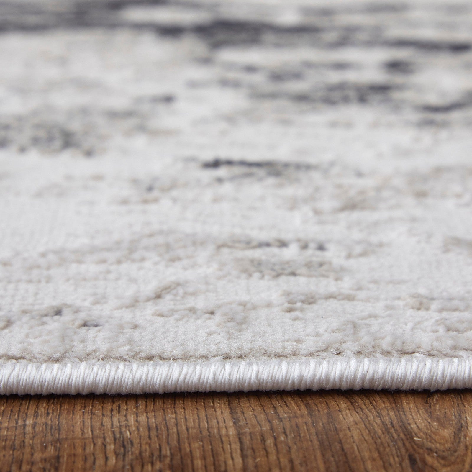 Feizy Prasad 39N9F Modern Abstract in Ivory/Gray/Taupe