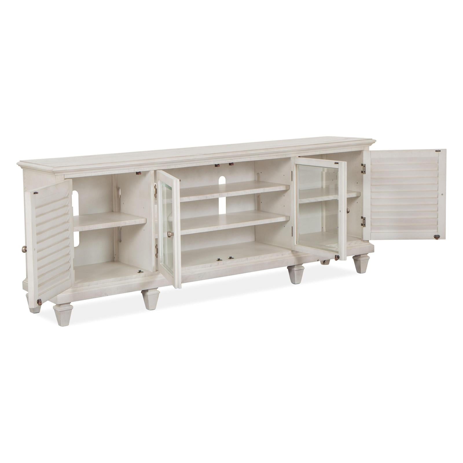 Magnussen Home Newport Alabaster Console