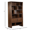 Magnussen Home Belville Chestnut Brown Display Cabinet
