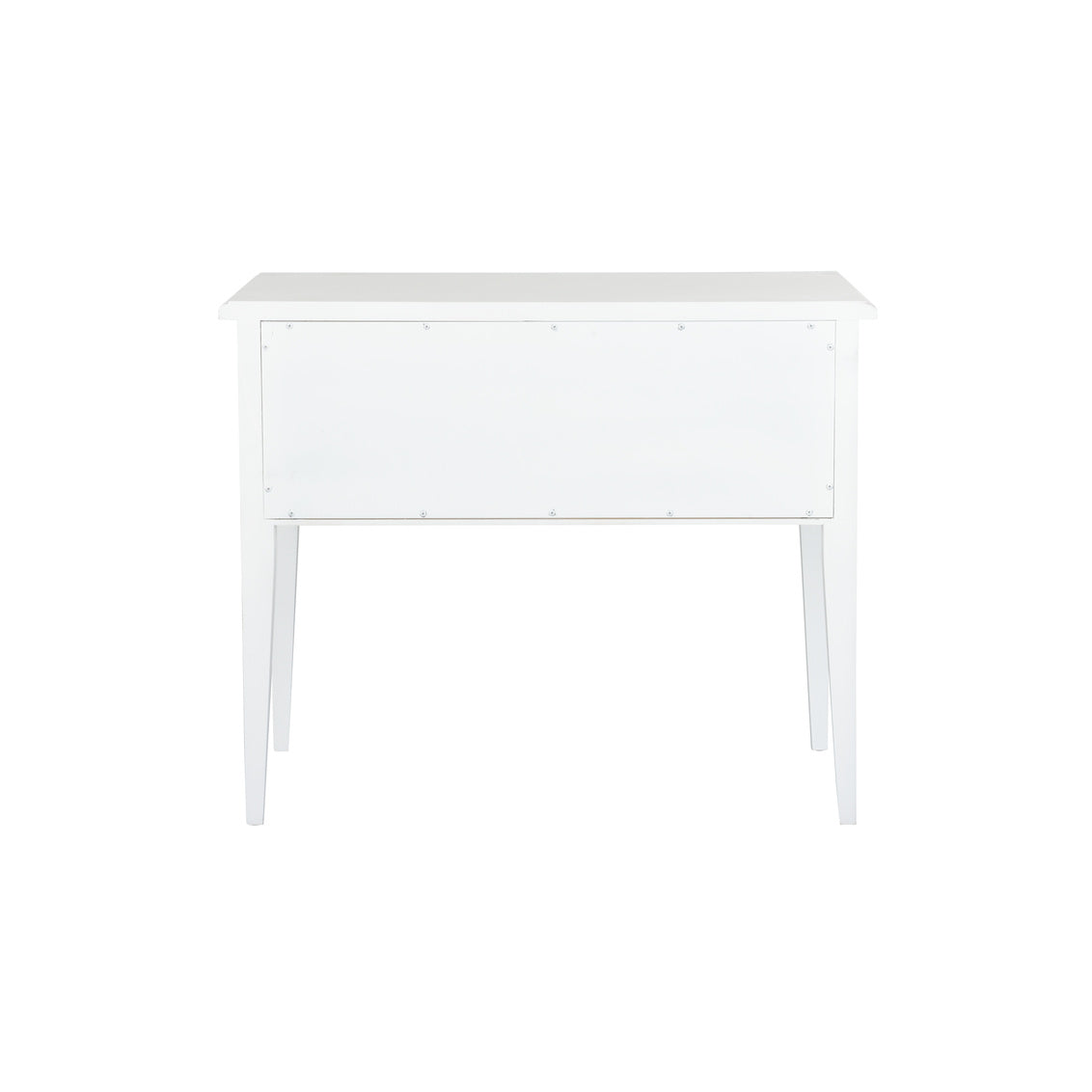 Chelsea House White Georgian Lowboy Cabinet