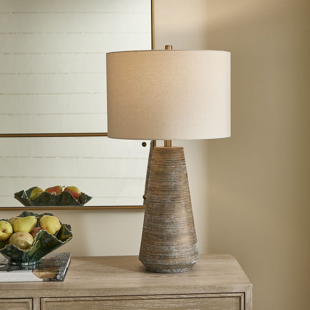 Uttermost Mosier Rustic Beige Table Lamp
