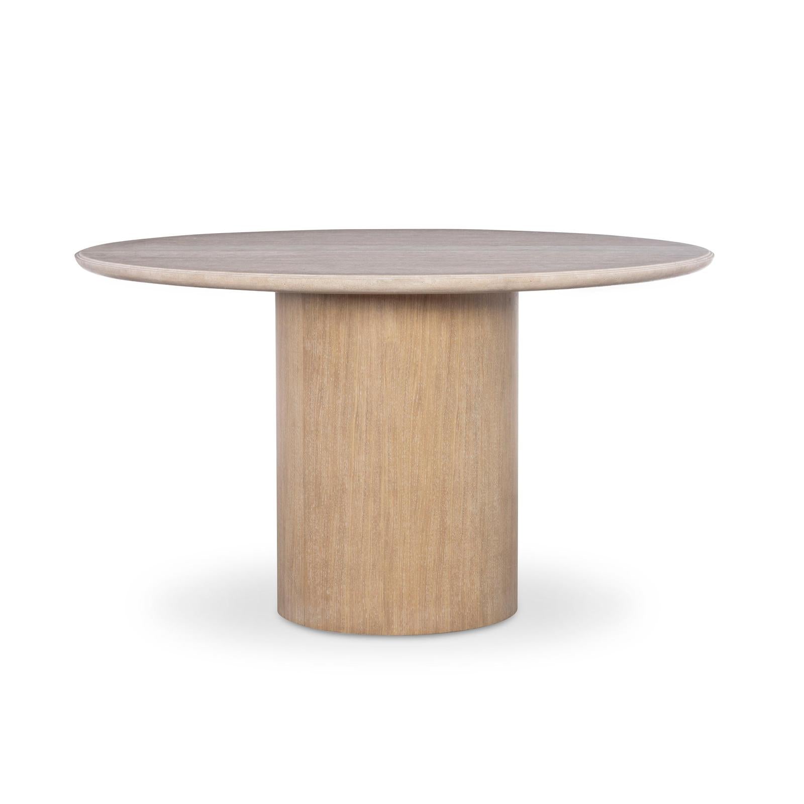 Century Furniture Era Erosion 52 Round Dining Table