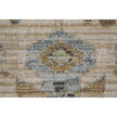 Feizy Augustine 39TYF Traditional Floral & Botanical, Ivory/Tan/Blue, Rug