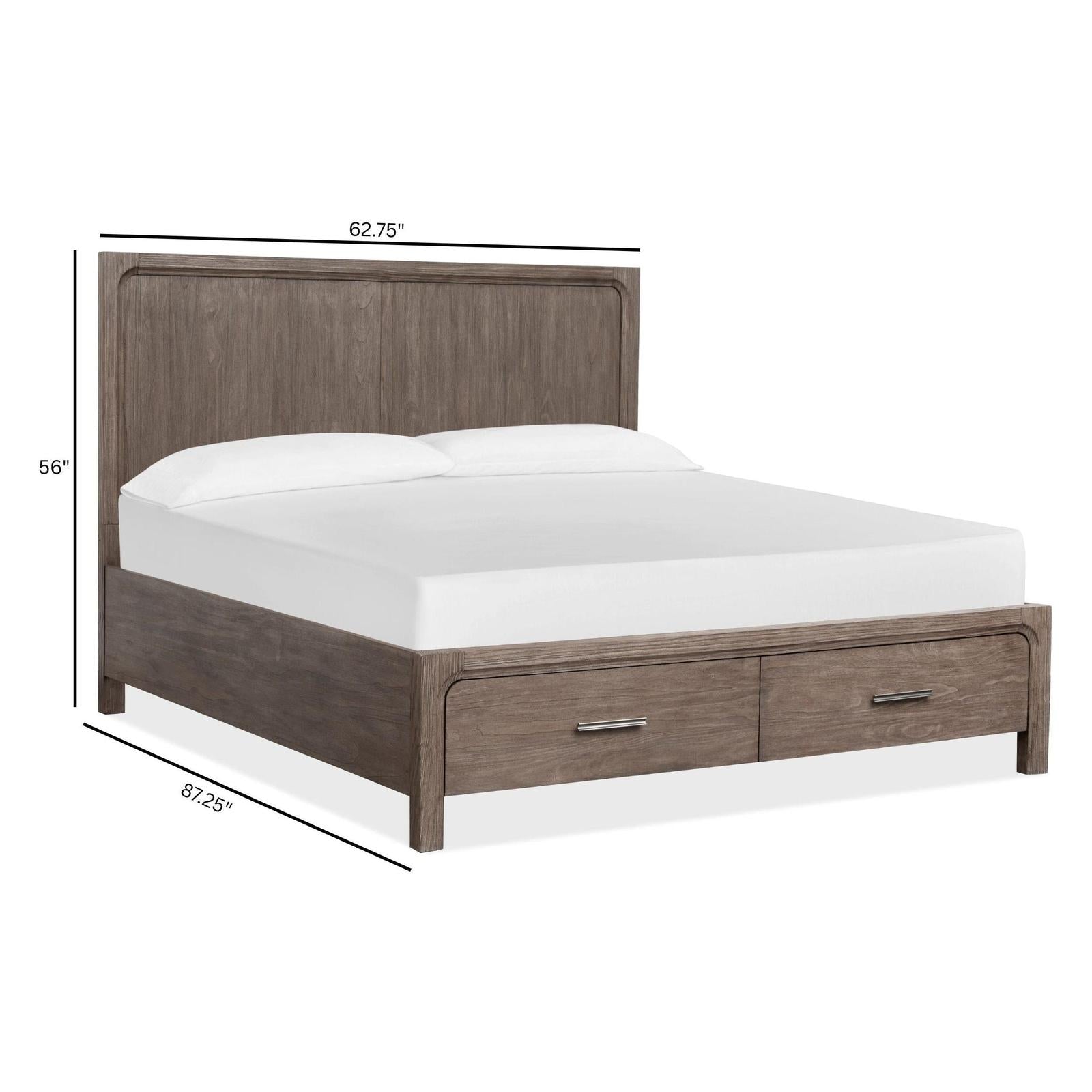 Magnussen Home Westbourne Dark Umber Panel Bed
