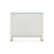 Villa & House Camden Large 4-Drawer with Glass Top