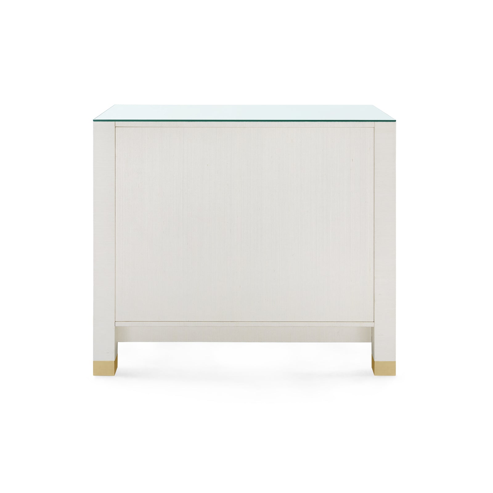 Villa & House Camden Large 4-Drawer with Glass Top