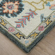 Feizy Springfield 8A47F Traditional Floral & Botanical, Gray/Ivory/Blue, 12' x 15' Rug