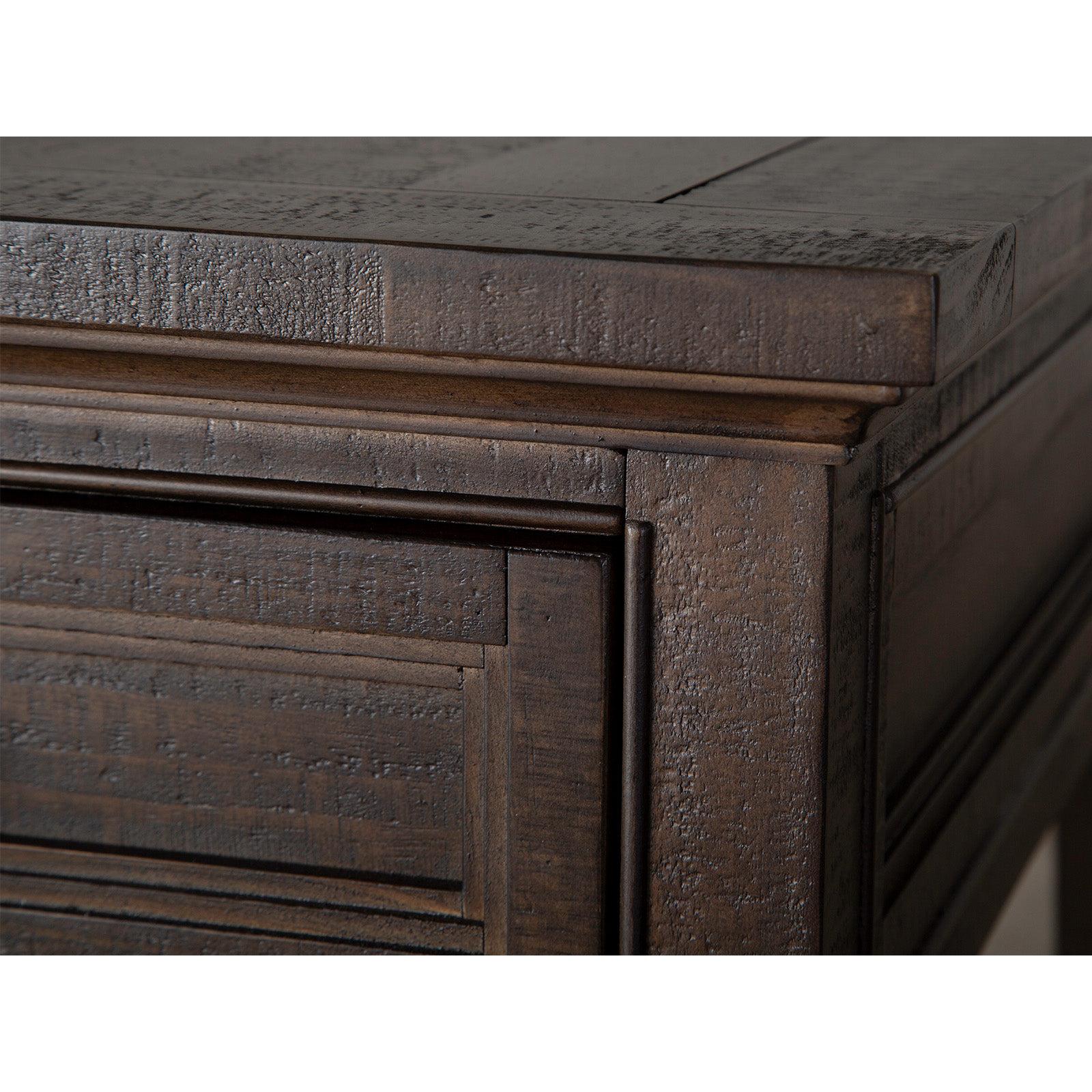 Magnussen Home Westley Falls Graphite Rectangular End Table