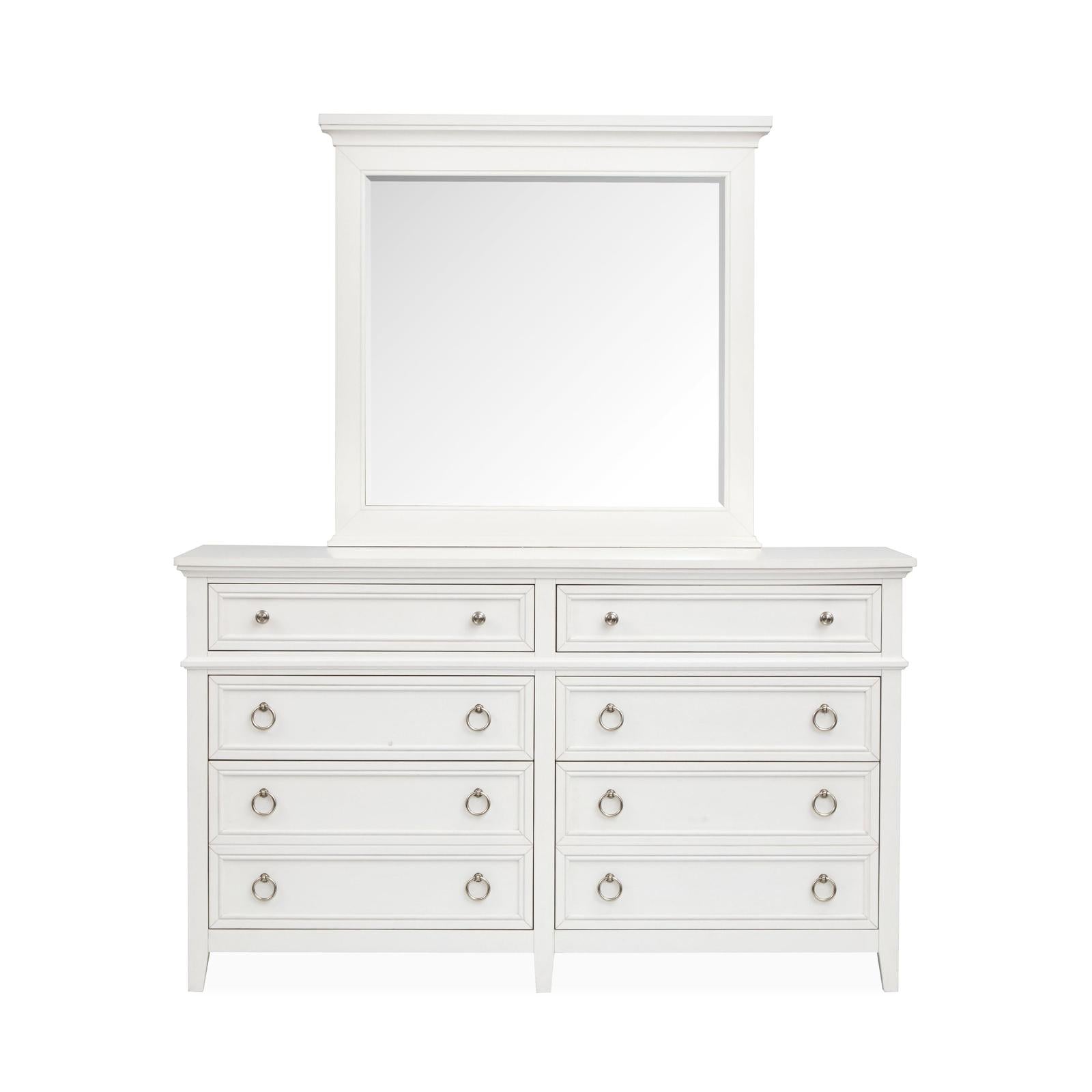 Magnussen Home Juniper Hill Whisper White Double Drawer Dresser