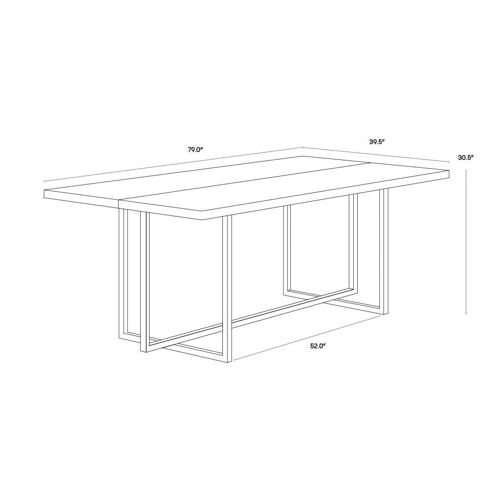 Sunpan Jade Dining Table Clearance