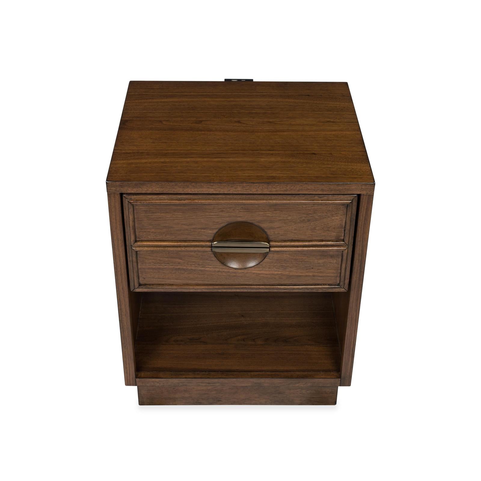 Magnussen Home Selena Brown Open Nightstand