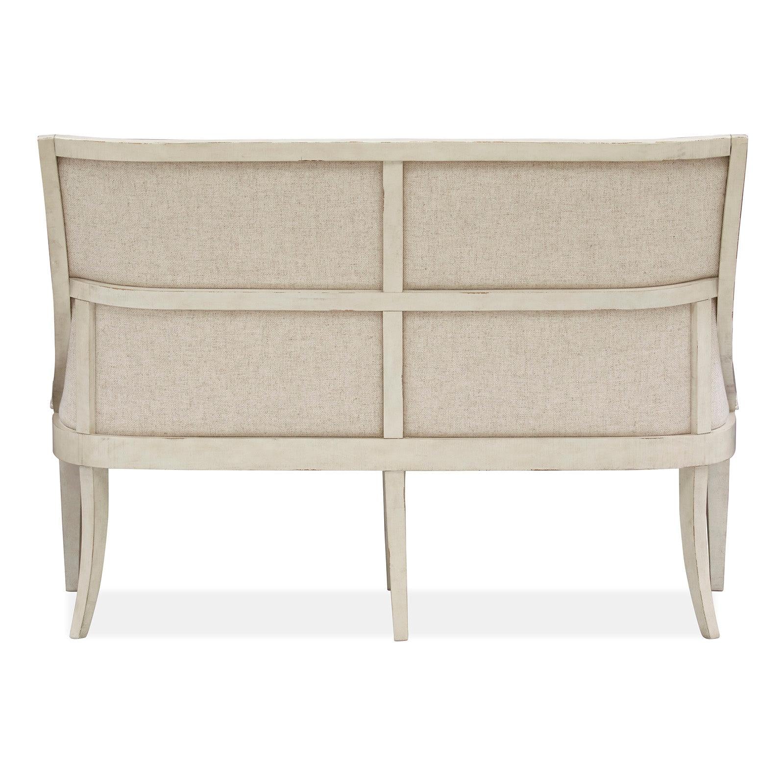Magnussen Home Newport Alabaster Upholstered Bench