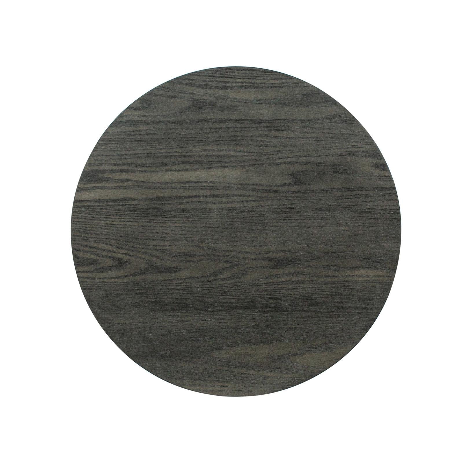 Magnussen Home Bosley Coffee Bean Round Accent Table